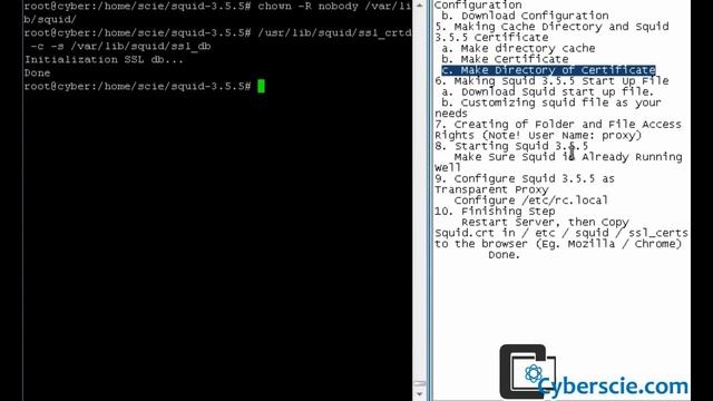 Installing Squid 3.5.5 As Transparent proxy Supports HTTPS - Cyber Scie смотреть онлайн