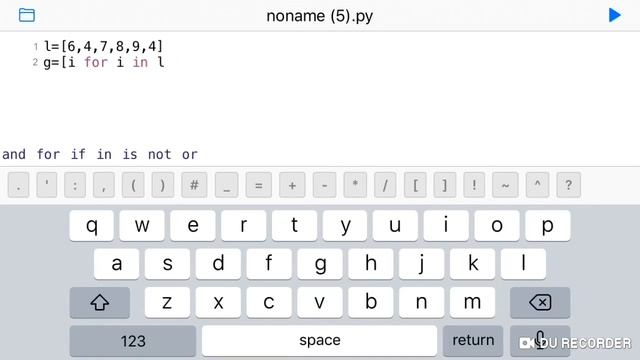 List comprehension in python(tamil) смотреть онлайн