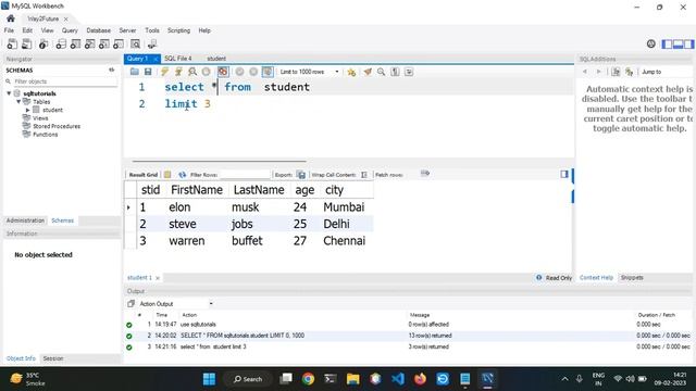 Select Top Clause in SQL смотреть онлайн