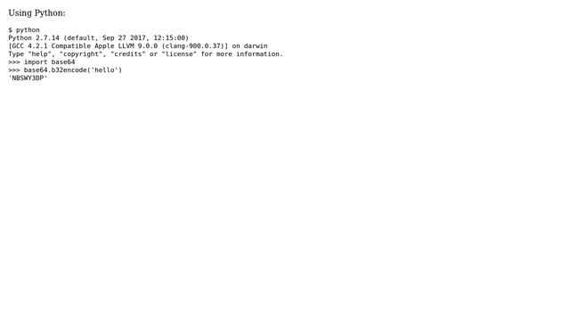 DevOps & SysAdmins: Encoding to base32 from the shell (5 Solutions!!) смотреть онлайн