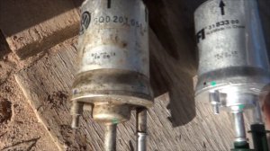 Топливный фильтр, замена. Skoda Fabia 1.6