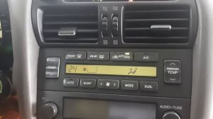 Самодиагностика климат контроля lexus gs , toyota atisto 160/161 кузов