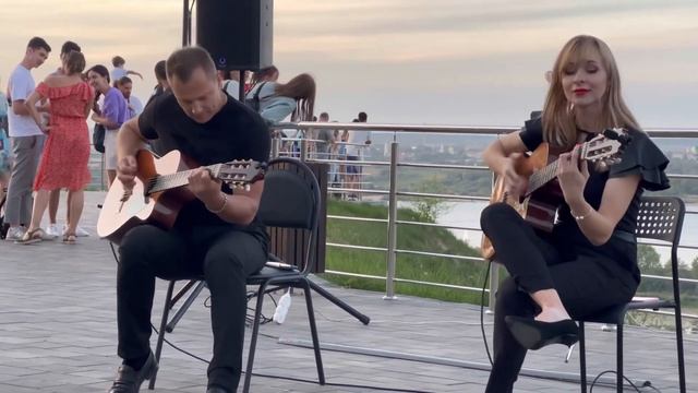 Выступление гитарного дуэта Espresso. Нижний Новгород. 20.08.2022 смотреть онлайн