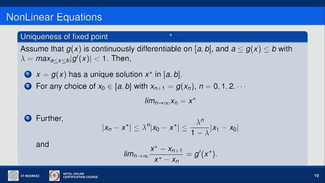 Fixed point iteration method смотреть онлайн
