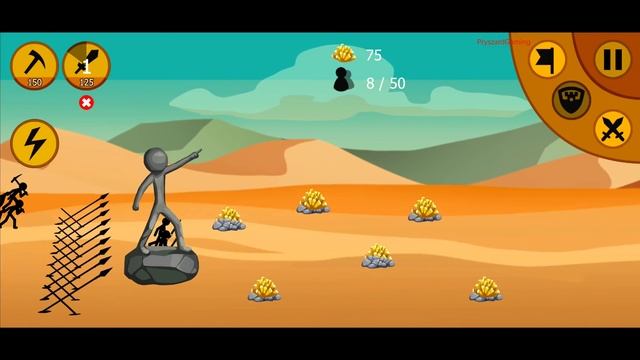 Stick War: Stickman Battle Legacy - Gameplay Walkthrough Part 1 (Android) смотреть онлайн