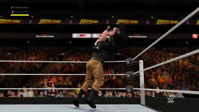 WWE Fastlane 2017: Roman Regins Vs. Braun Strowman