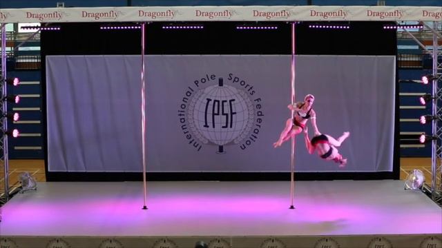 Simone Fluhr & Irina Mauch - Doubles -9th - World Pole Sports Championships 15 смотреть онлайн