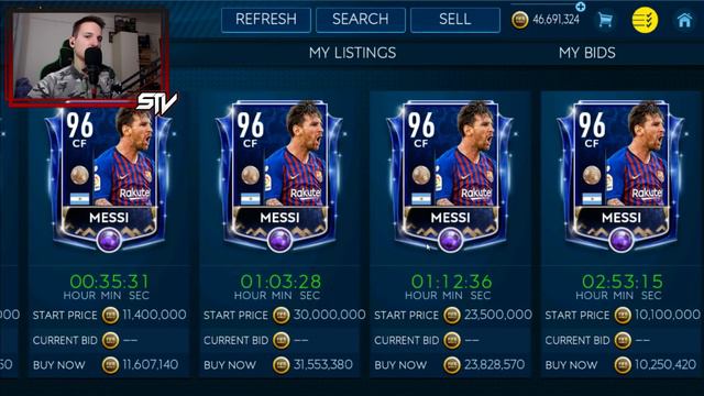 98 MESSI + FULL RAINBOW SQUAD !! FIFA Mobile 19 смотреть онлайн