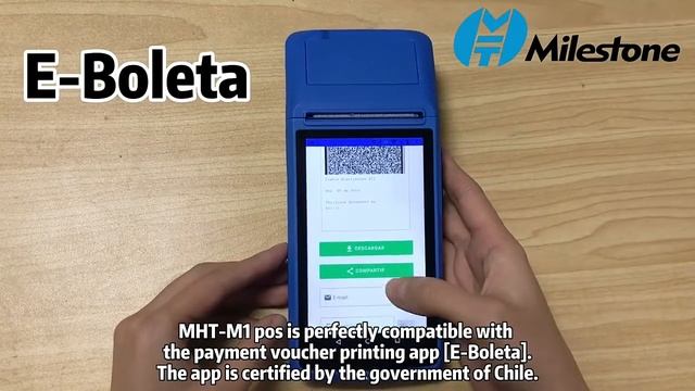 SII app printing with our android pos terminal M1 смотреть онлайн