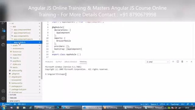 AngularJS Online Training - Masters AngularJS Course Online Training смотреть онлайн