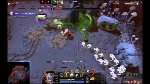 Dota 2 Tiny Bug (Storegga) Aghanims Labyrinth | Aghanims Labyrinth Bugs смотреть онлайн