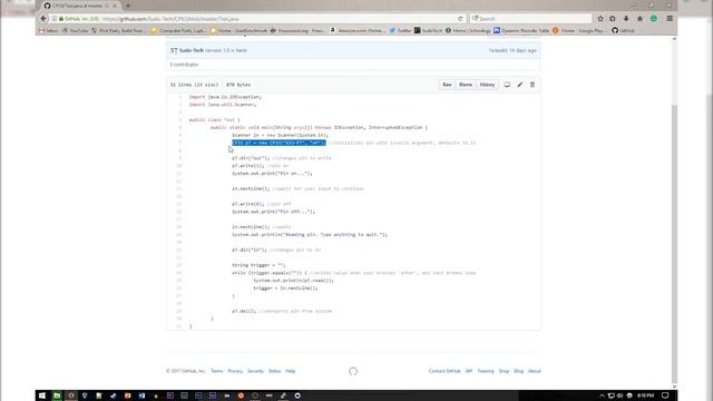 CPIO - CHIP GPIO Java Library / Object смотреть онлайн