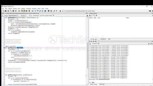 KNN Python Code from Scratch - FEE Menofia University смотреть онлайн