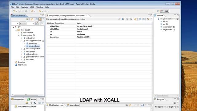 Demo - LDAP with XCALL смотреть онлайн