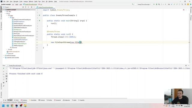 Lombok Pt. 12 - @SneakyThrows