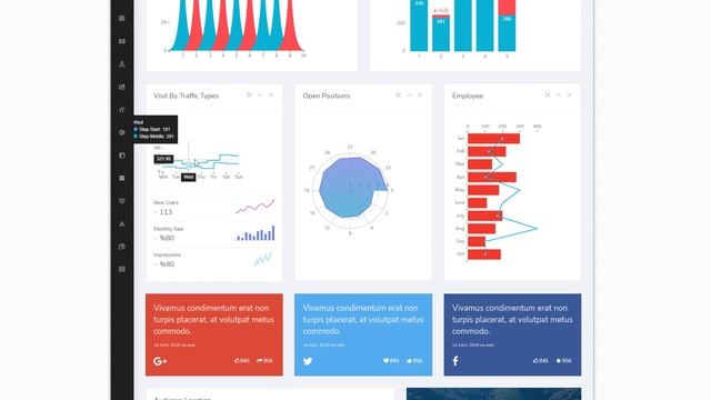 Boxed Admin Panel Dashboard Template Bootstrap UI Kit Webapp – Ekan смотреть онлайн