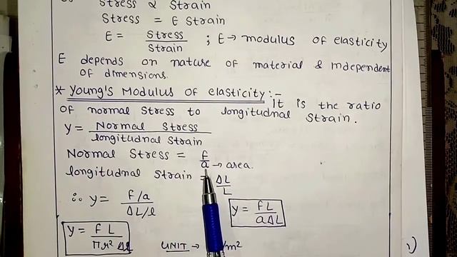 Hook's Law || Young Modulus of elasticity || Bulk Modulus of Elasticity || Class 11 unit 7 смотреть онлайн
