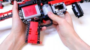 ЛЕГО-АВТОМАТ С МОТОРОМ РЕАЛЬНО СТРЕЛЯЕТ