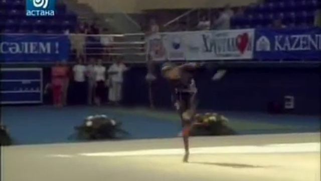 Vera Sessina (RUS) - Rope EF @ Astana WC 2008 смотреть онлайн