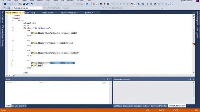 74 ASP .NET MVC - Render Content Editor Data for CMS in ASP.NET MVC - CMS Part 4 смотреть онлайн