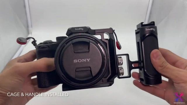 SONY A7 IV - SMALLRIG HALF CAGE SETUP + HANDLE + SMARTPHONE CLIP смотреть онлайн