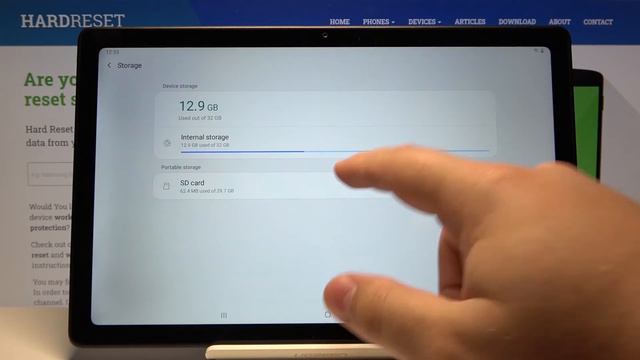 How to Erase External Memory in Samsung Galaxy Tab A7 - Format SD Card смотреть онлайн