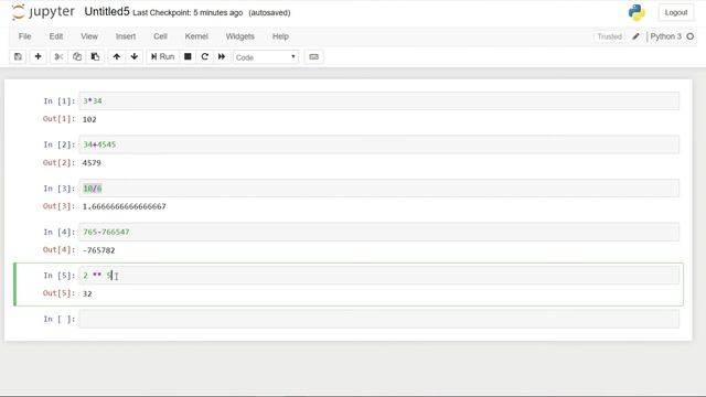 #2: Getting Familiar with mathematical operators in python смотреть онлайн