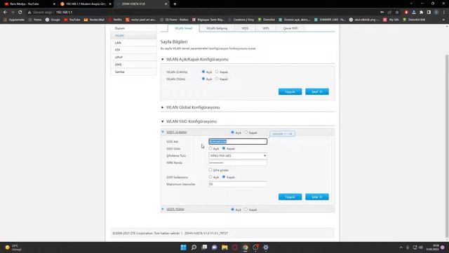 192.168.1.1 Giriş Ve Modem Wifi Şifresi Değiştirme - Bulma Yeni