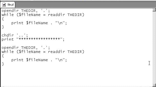 Perl Tutorials -Part 82- Changing the current working direct смотреть онлайн