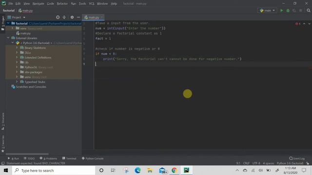 Printing Factorial of Number using Python | CodeinPython. смотреть онлайн