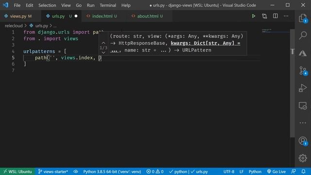 Implementing routes in Django [17 of 24] | Django for Beginners смотреть онлайн