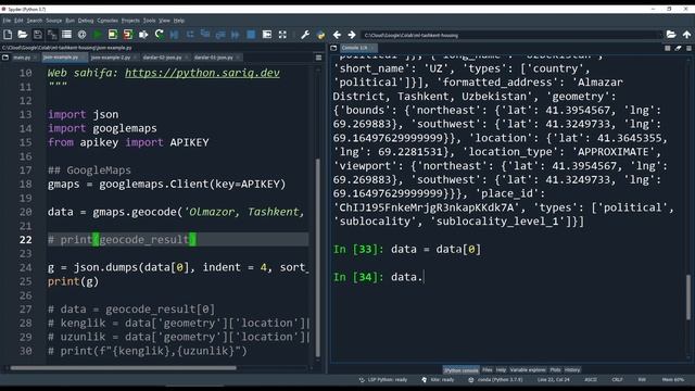 #34 Python Darslari | JSON смотреть онлайн