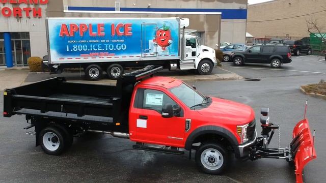 New Ford F550 Super Duty Dump Truck With Snow Plow For Sale Near Me смотреть онлайн