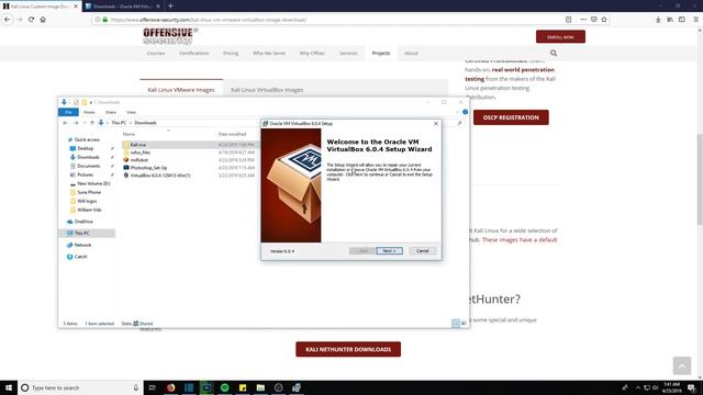 Install oracle Virutal Box And Kali Linux смотреть онлайн