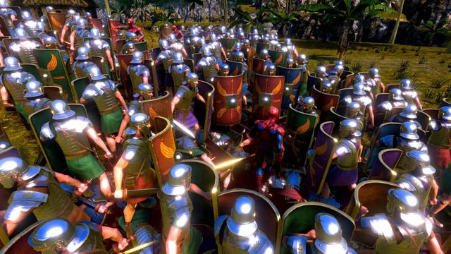 Spidermen Get Surrounded by Roman Centurions | Ultimate Epic Battle Simulator смотреть онлайн