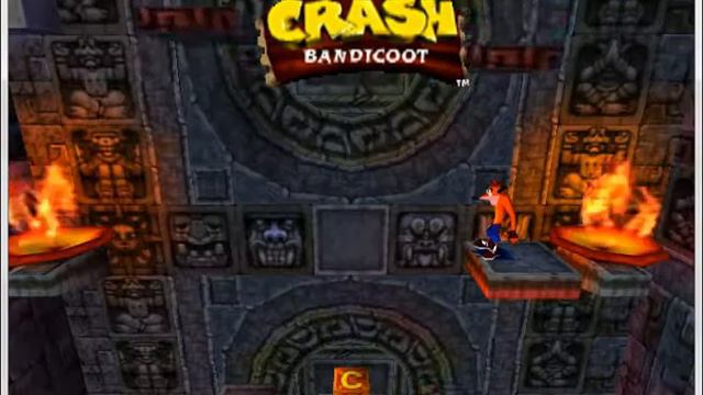 Crash Bandicoot (rus) (Paradox) (SCUS-94900), Playstation one, PSX Emulator смотреть онлайн