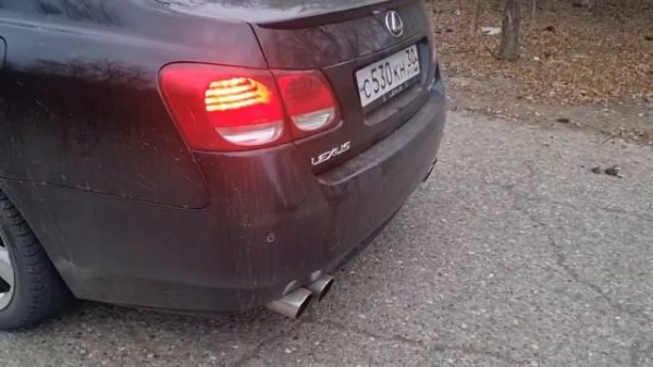 Лексус gs300 выхлоп
