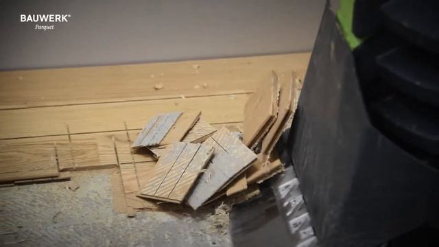 Bauwerk Parquet Dismantling With An HDF Substrate