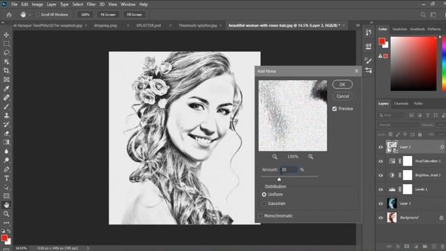 Pencil Sketch Effect | Photoshop Tutorial 2021 смотреть онлайн