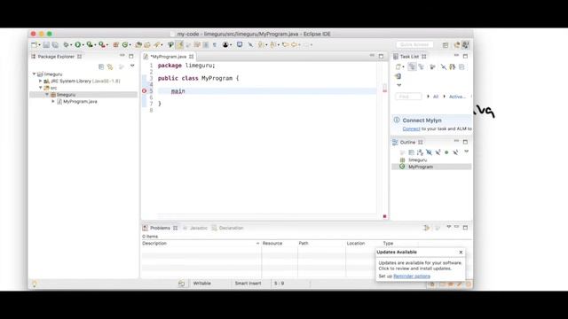 Hello World Program In Java - Create Your First Java Project - Java Tutorial For Beginners смотреть онлайн