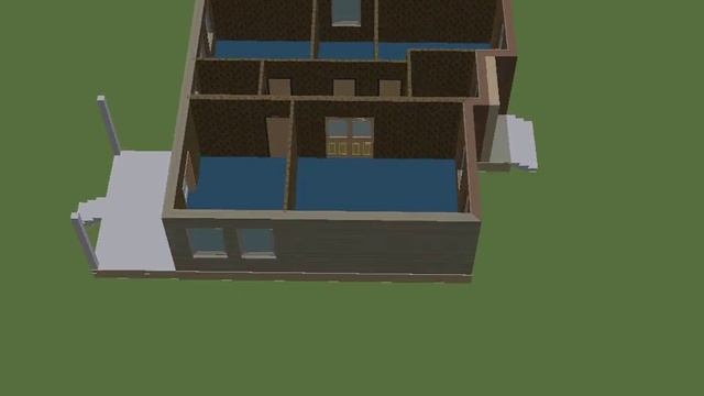 Проект дома № Ц-38 одноэтажный площадью 76 м. кв. - планировка смотреть онлайн