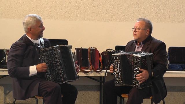 Играй гармонь 25.08.18г. г.Варштайн. Виктор Киндернкнехт и Борис Клёстер. смотреть онлайн