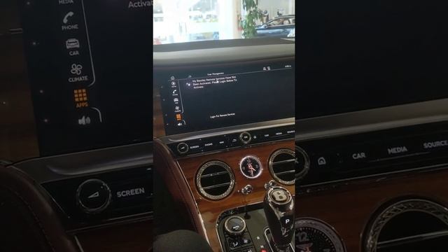 2020 Bentley Continental GT/C My Bentley Connected Car App set up смотреть онлайн