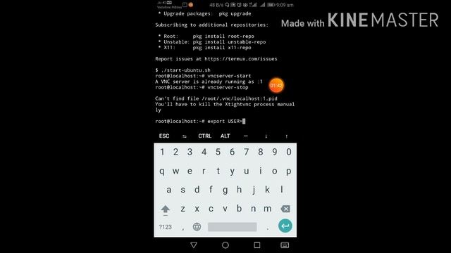 Solved | Ubuntu/kali/debian VNC not starting or server already running in termux смотреть онлайн