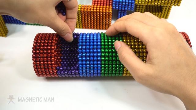 DIY - How To Build Playground for Hamster with Magnetic Balls Satisfaction 100% | Magnetic Man 4K смотреть онлайн