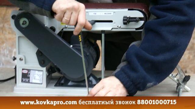PROMA BP-100 комбинированный ленточно-шлифовальный cтанок смотреть онлайн