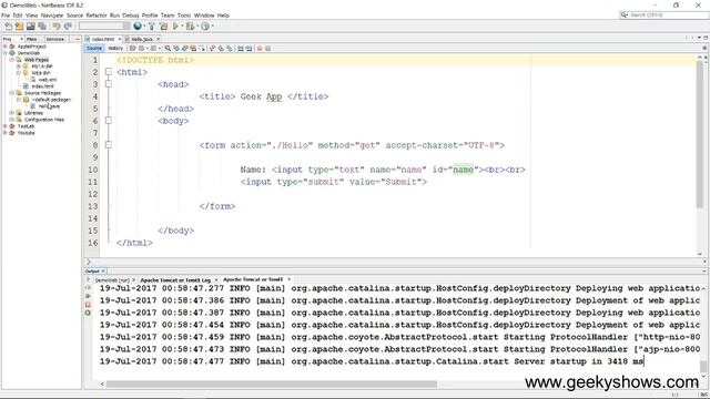 How to Stop Tomcat Server in NetBeans (Hindi) смотреть онлайн
