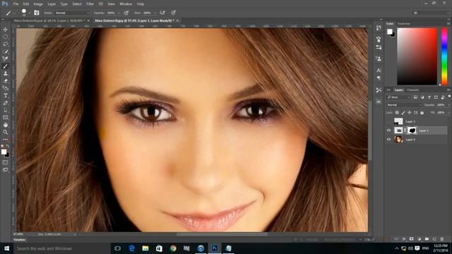 Photoshop tutorials Layer Masking Skull Effect .. смотреть онлайн