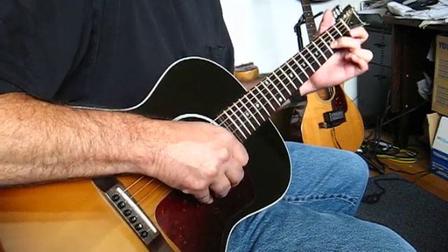 Gibson L-00 Blues King -Slow Blues смотреть онлайн