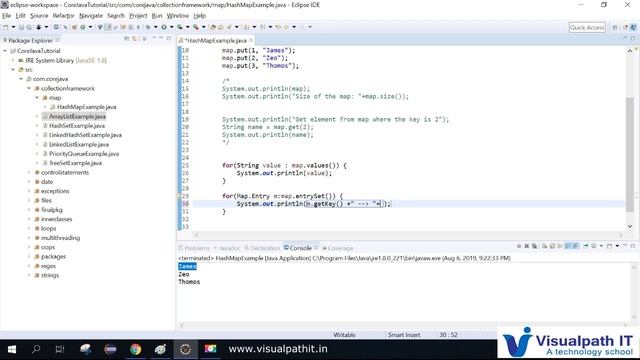 Java Collections Map Classes смотреть онлайн